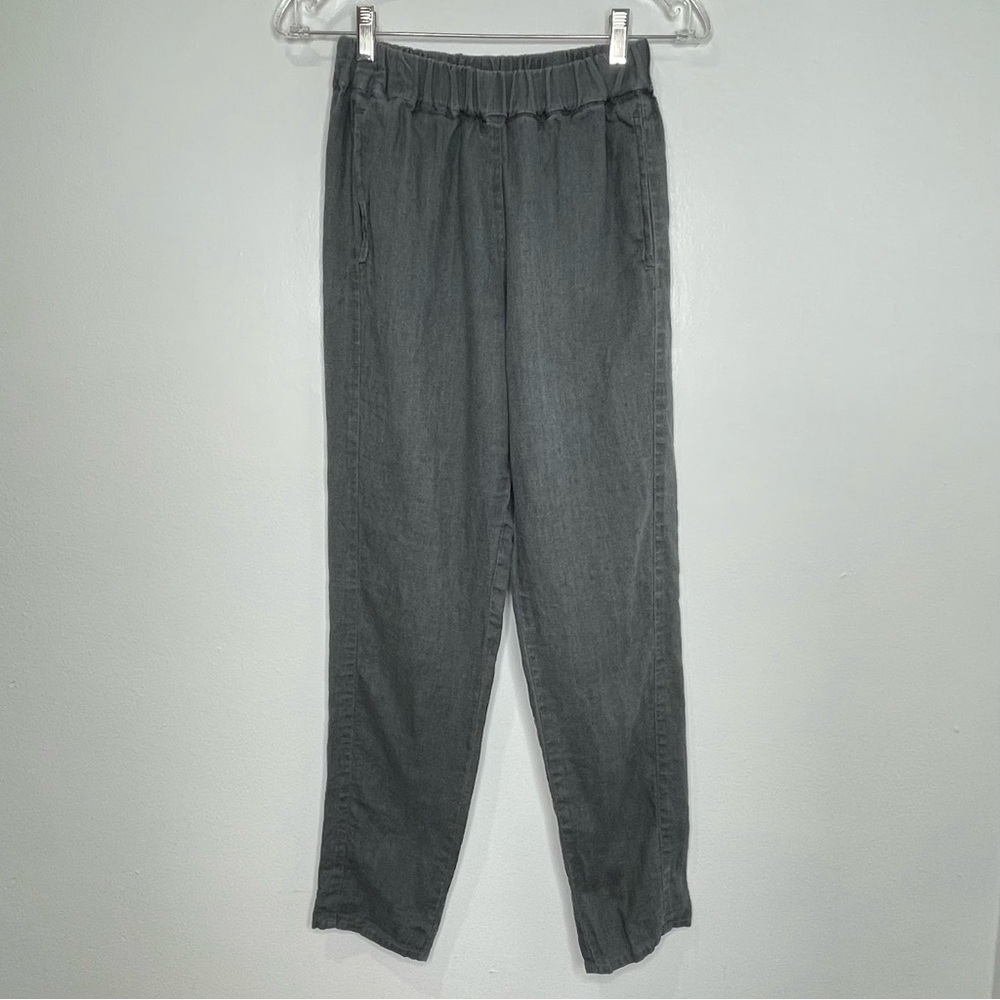 Linenfox Gray Women's Pants